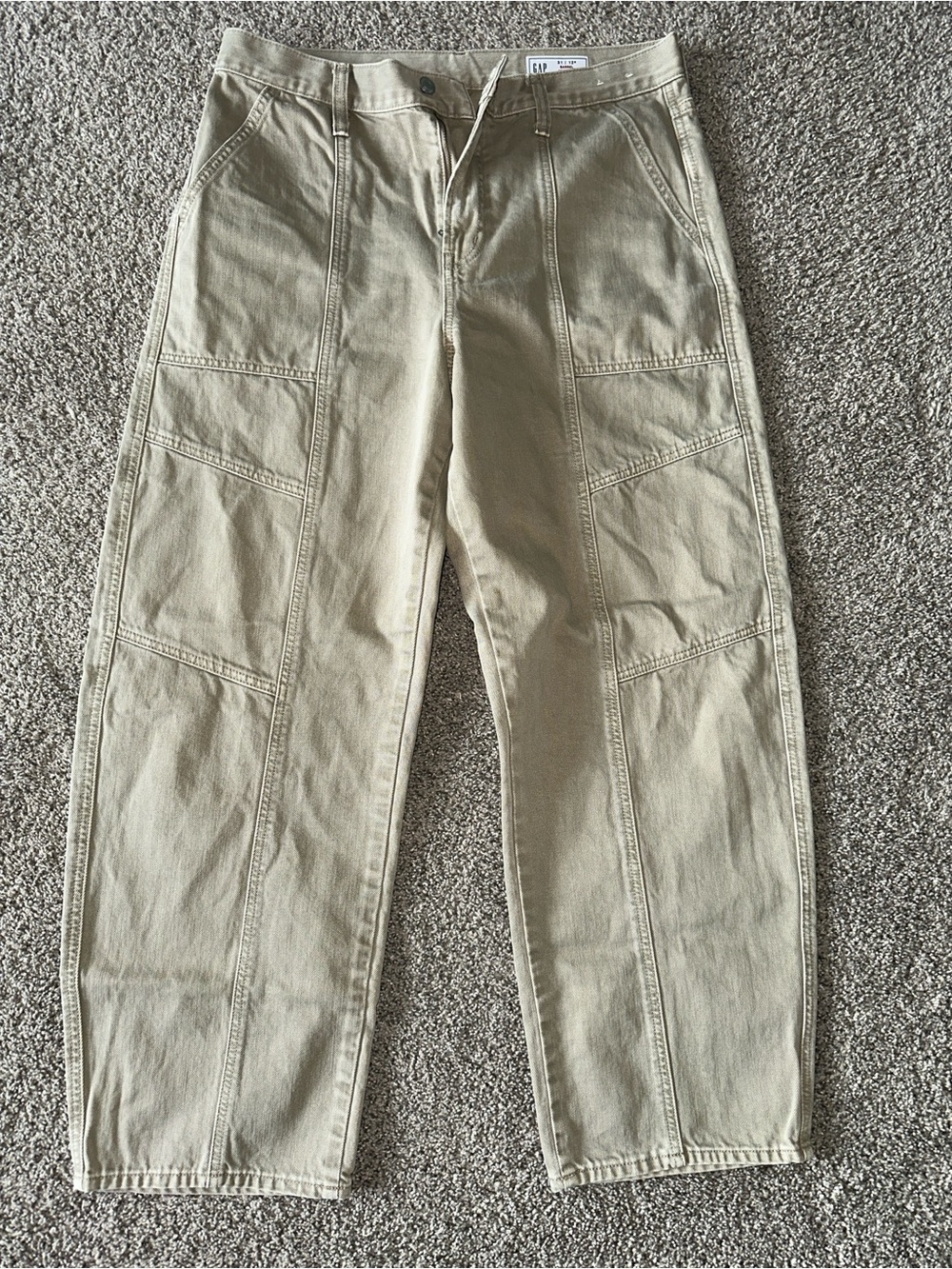 GAP High Rise Barrel Jean